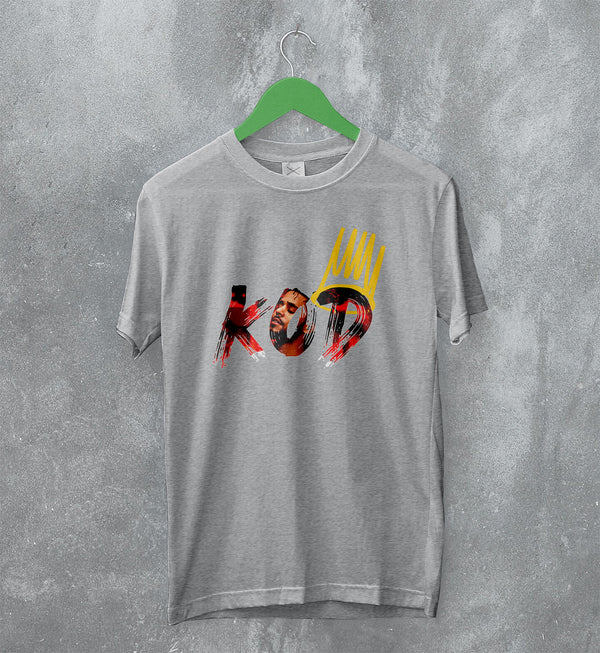 Logo J Cole T-Shirt Rapper Tour Tee J Cole Shirt KOD Rap Merch