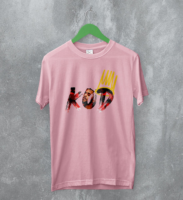 Logo J Cole T-Shirt Rapper Tour Tee J Cole Shirt KOD Rap Merch