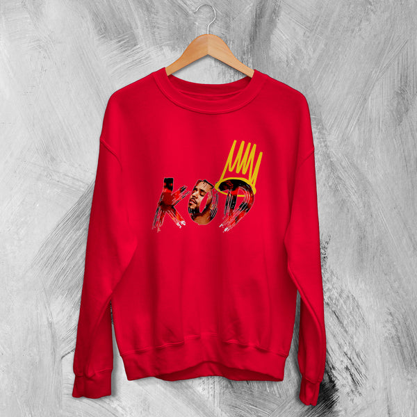 Logo J Cole Sweatshirt Rapper Tour Sweater J Cole Shirt KOD Rap Merch