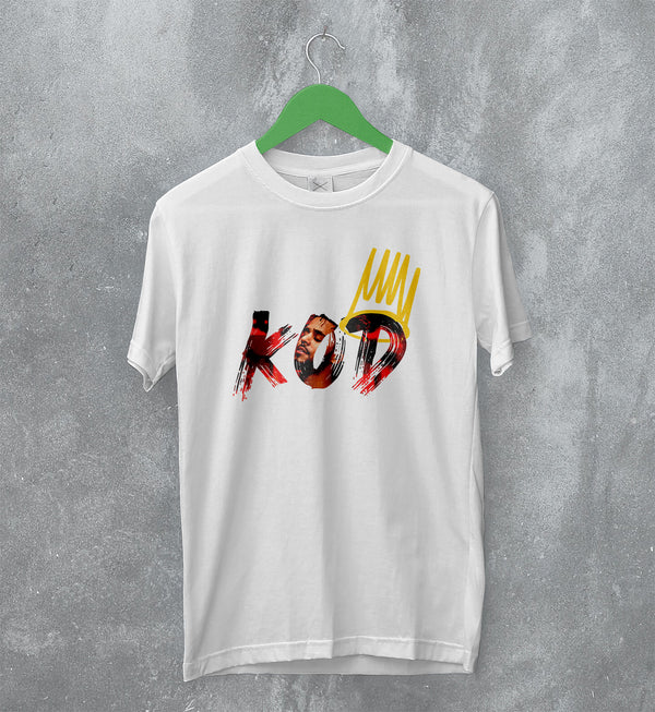 Logo J Cole T-Shirt Rapper Tour Tee J Cole Shirt KOD Rap Merch