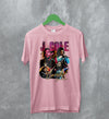 Bootleg J Cole T-Shirt Crooked Smile Tee Tour Rap Shirt Vintage JCole