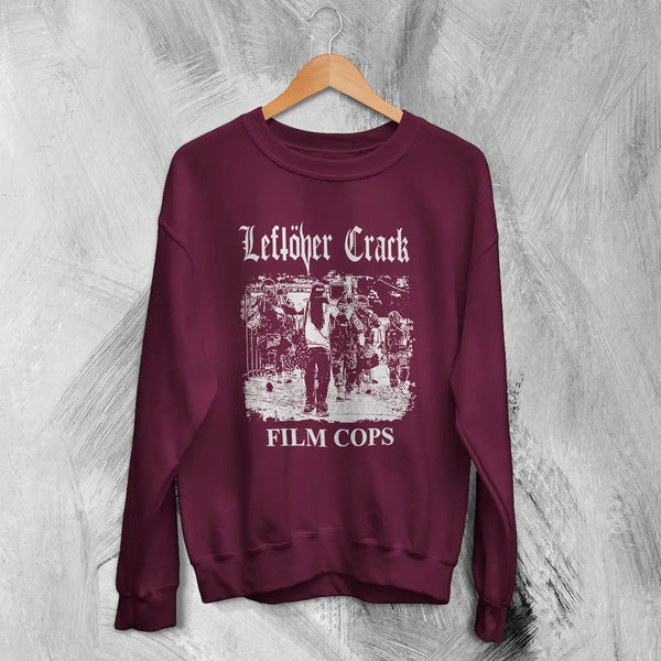Leftover Crack Film Cops Sweatshirt Punk Band Shirt Leftover Crack Music Merch
