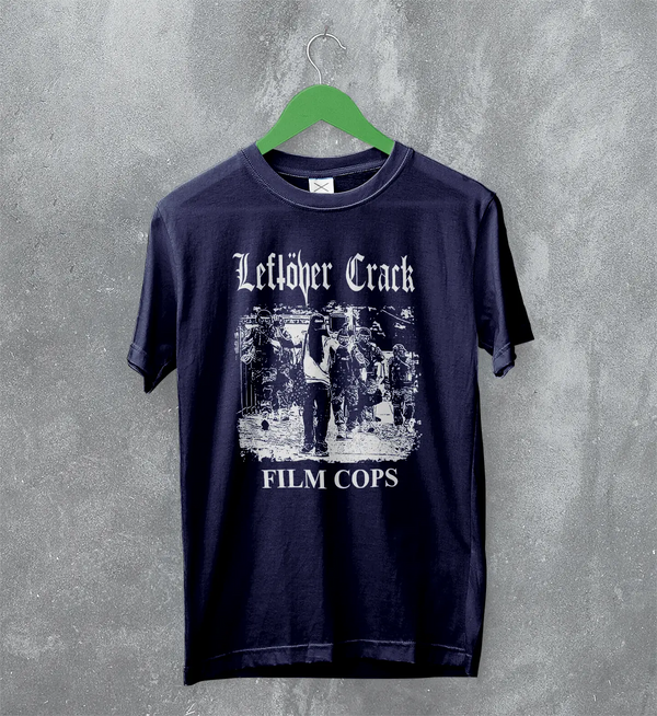 Leftover Crack Film Cops T-Shirt Punk Band Shirt Leftover Crack Music Merch