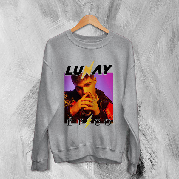 Lunay Sweatshirt Épico Sweater Puerto Rican Shirt Reggaeton Latin Music