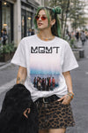 MGMT Oracular Spectacular Tour T Shirt MGMT Shirt Music Shirt