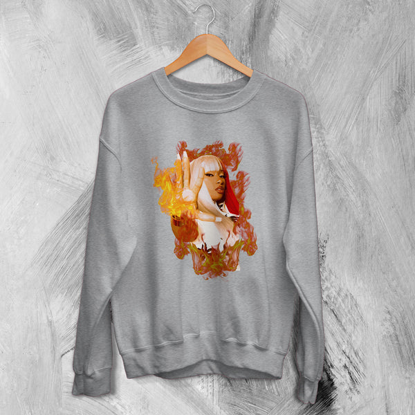 Megan Thee Stallion Sweatshirt Thee Hotties Sweater Rap Megan Shirt