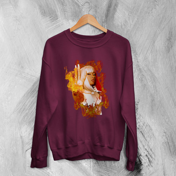 Megan Thee Stallion Sweatshirt Thee Hotties Sweater Rap Megan Shirt