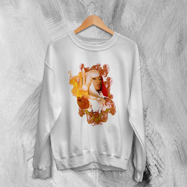 Megan Thee Stallion Sweatshirt Thee Hotties Sweater Rap Megan Shirt