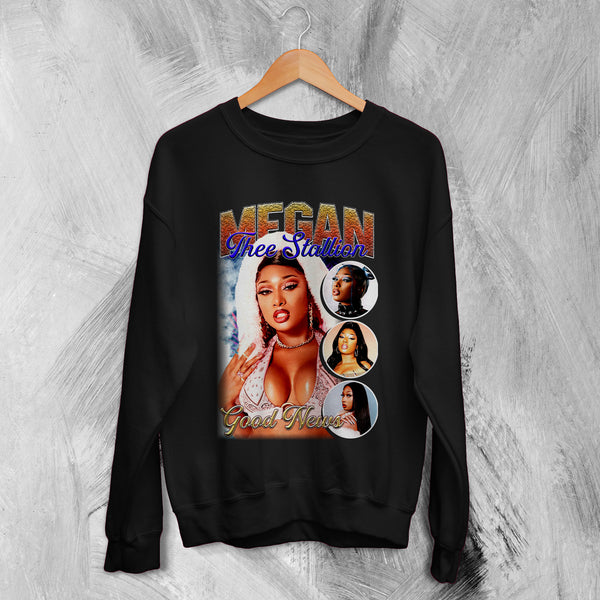 Megan Thee Stallion Sweatshirt Good News Sweater Megan Shirt Rapper