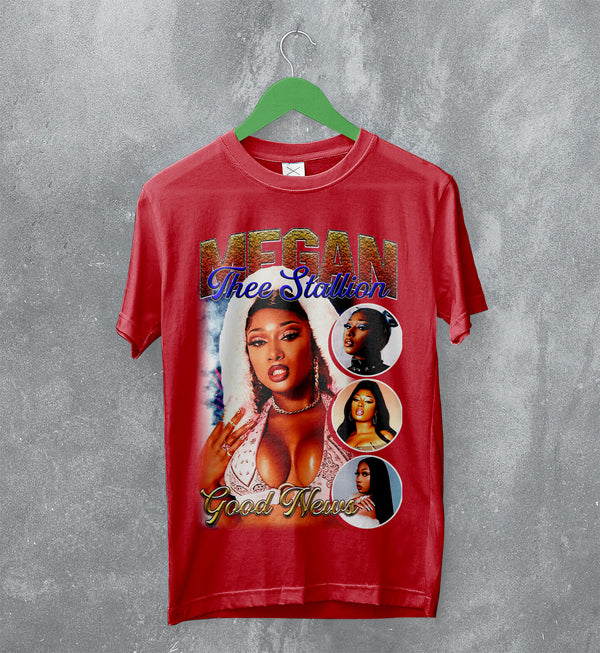 Megan Thee Stallion T-Shirt Good News Tee Megan Shirt Rapper Music