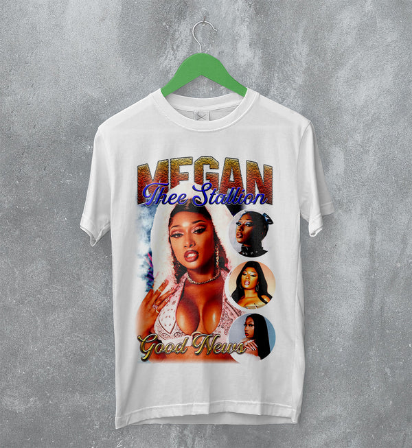 Megan Thee Stallion T-Shirt Good News Tee Megan Shirt Rapper Music