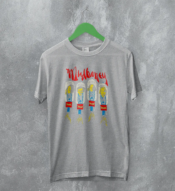 Mudhoney Thud T-Shirt 90s Grunge Tour Band Mudhoney Shirt Music Merch