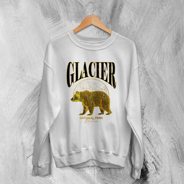 Nature Sweatshirt Glacier Tee Montana National Park Shirt Wildlife