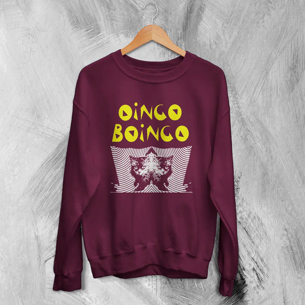 Oingo Boingo Vintage Sweatshirt 80s Tour Graphic Music Merch Oingo Boingo Shirt