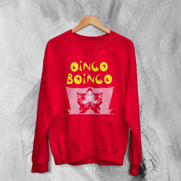 Oingo Boingo Vintage Sweatshirt 80s Tour Graphic Music Merch Oingo Boingo Shirt