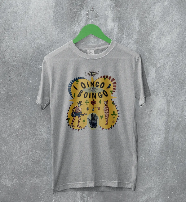 Oingo Boingo Logo T-Shirt Retro Tour Graphic Music Merch Oingo Boingo Shirt