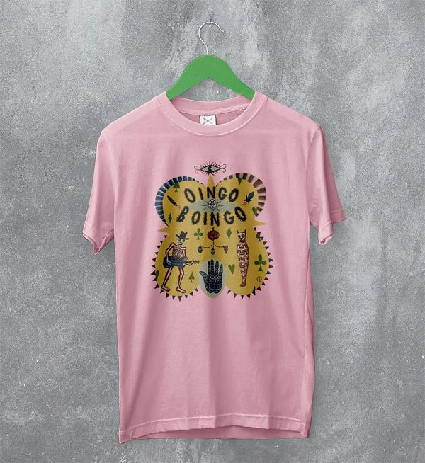 Oingo Boingo Logo T-Shirt Retro Tour Graphic Music Merch Oingo Boingo Shirt