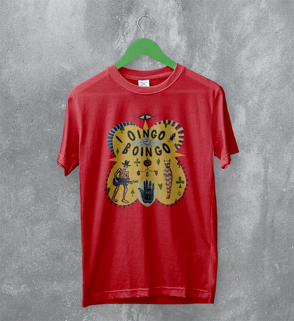 Oingo Boingo Logo T-Shirt Retro Tour Graphic Music Merch Oingo Boingo Shirt