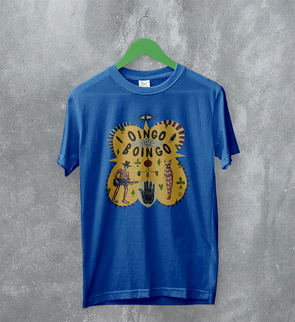 Oingo Boingo Logo T-Shirt Retro Tour Graphic Music Merch Oingo Boingo Shirt
