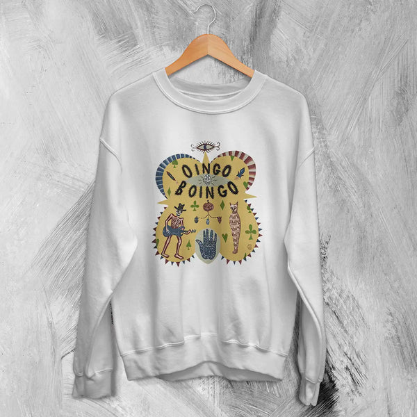 Oingo Boingo Logo Sweatshirt Retro Tour Graphic Music Merch Oingo Boingo Shirt