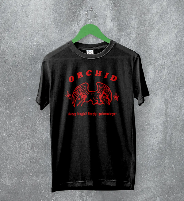 Orchid Band T-Shirt Screamo Music Orchid Dance Tonight! Revolution Tomorrow! Shirt