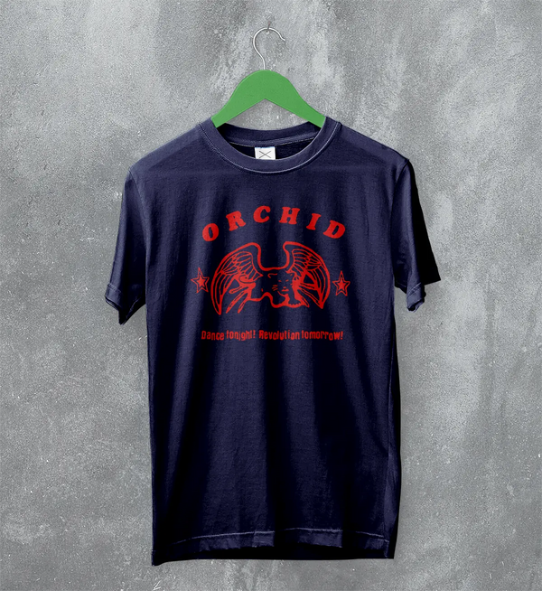 Orchid Band T-Shirt Screamo Music Orchid Dance Tonight! Revolution Tomorrow! Shirt