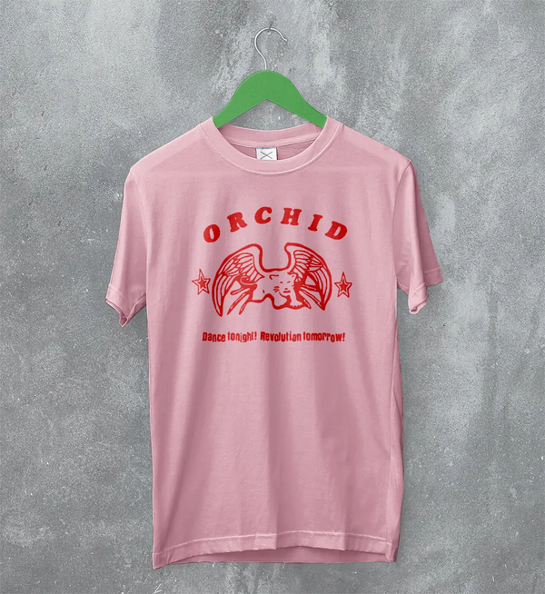 Orchid Band T-Shirt Screamo Music Orchid Dance Tonight! Revolution Tomorrow! Shirt