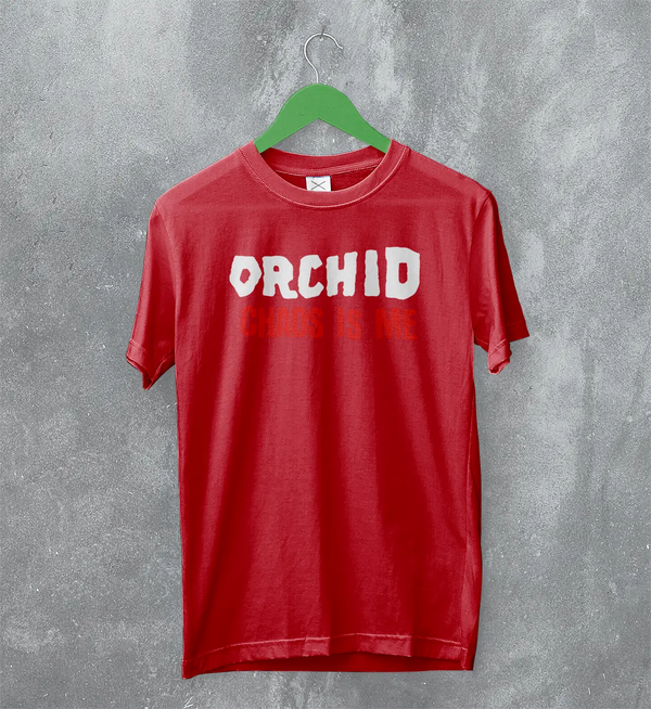 Orchid Chaos Is Me T-Shirt Screamo Orchid Band Shirt Grindcore Music Merch
