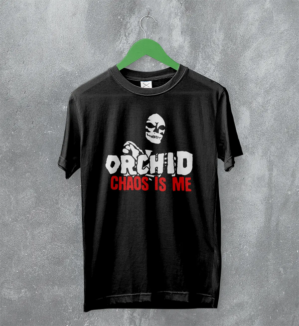 Orchid Chaos Is Me T-Shirt Emoviolence Orchid Band Shirt Powerviolence Music Merch