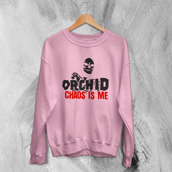 Orchid Chaos Is Me Sweatshirt Emoviolence Orchid Band Shirt Powerviolence Music