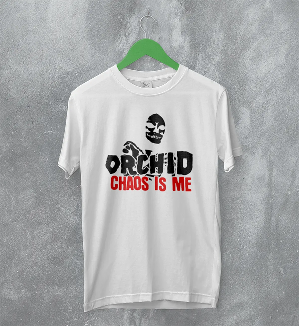 Orchid Chaos Is Me T-Shirt Emoviolence Orchid Band Shirt Powerviolence Music Merch