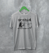 Orchid Straightedge T-Shirt Grindcore Orchid Band Shirt Hardcore Punk Music Merch