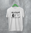 Orchid Straightedge T-Shirt Grindcore Orchid Band Shirt Hardcore Punk Music Merch