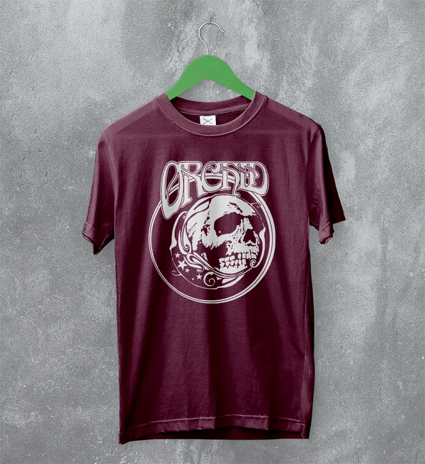Orchid Logo T-Shirt Screamo Skull Orchid Band Shirt Vintage Music Merch