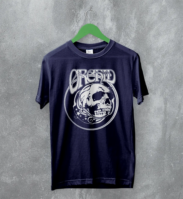 Orchid Logo T-Shirt Screamo Skull Orchid Band Shirt Vintage Music Merch