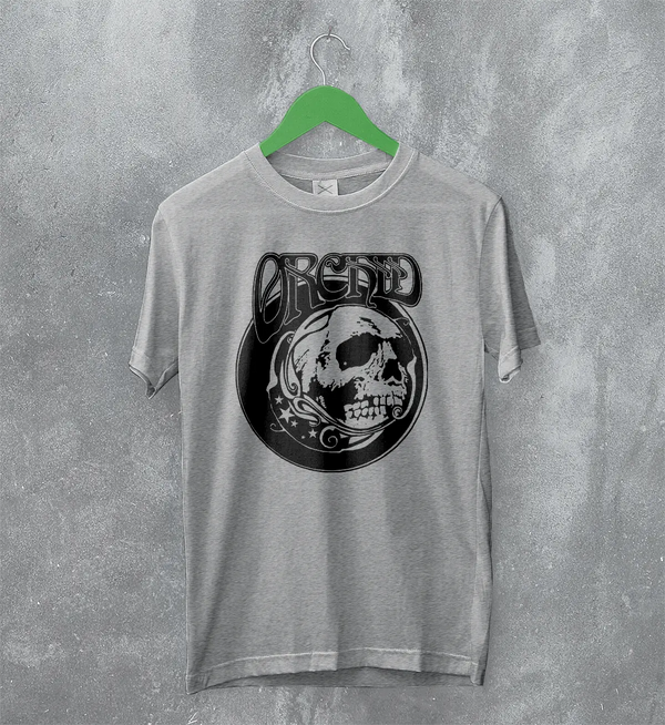 Orchid Logo T-Shirt Screamo Skull Orchid Band Shirt Vintage Music Merch