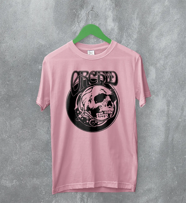 Orchid Logo T-Shirt Screamo Skull Orchid Band Shirt Vintage Music Merch
