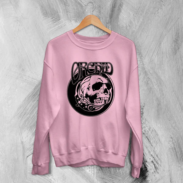 Orchid Logo Sweatshirt Screamo Skull Orchid Band Shirt Vintage Music