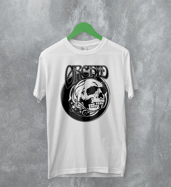 Orchid Logo T-Shirt Screamo Skull Orchid Band Shirt Vintage Music Merch