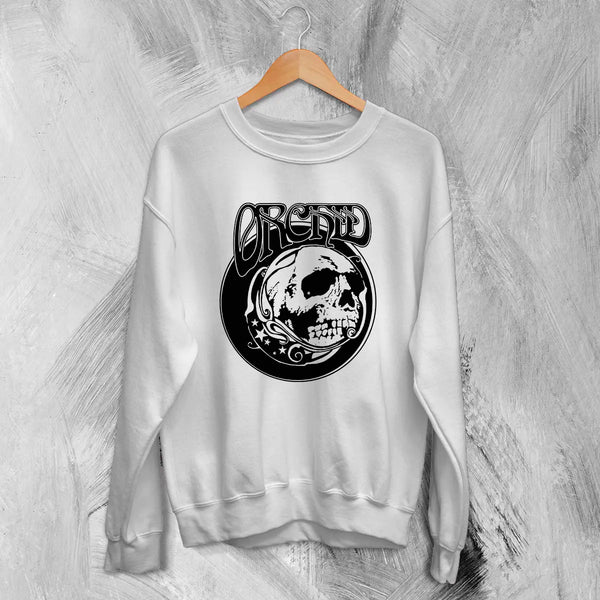 Orchid Logo Sweatshirt Screamo Skull Orchid Band Shirt Vintage Music