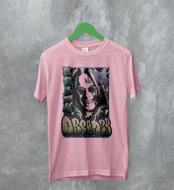 Ozzy Osbourne T-Shirt Prince of Darkness Shirt Heavy Metal Music Merch