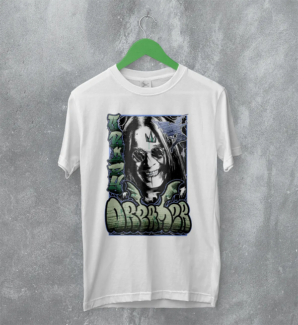 Ozzy Osbourne T-Shirt Prince of Darkness Shirt Heavy Metal Music Merch