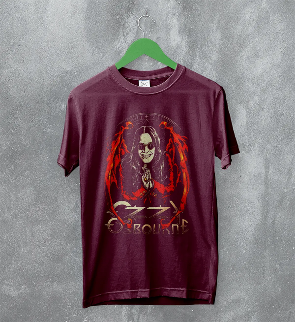 Ozzy Osbourne The Ultimate Sin T-Shirt Heavy Metal Music Ozzy Osbourne Shirt