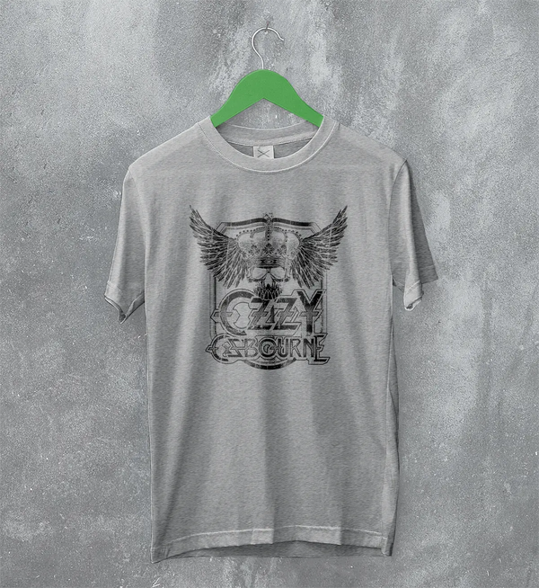 Ozzy Osbourne Logo T-Shirt Prince Heavy Metal Music Ozzy Osbourne Shirt