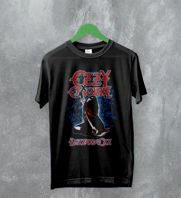 Ozzy Osbourne Blizzard of Ozz T-Shirt Heavy Metal Music Ozzy Osbourne Shirt