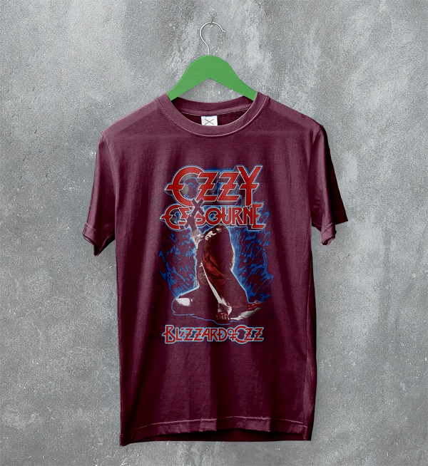 Ozzy Osbourne Blizzard of Ozz T-Shirt Heavy Metal Music Ozzy Osbourne Shirt