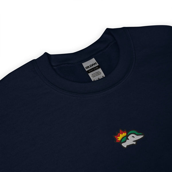 Cyndaquil Embroidered Pokémon Sweatshirt – Minimalist Gen 1 Style
