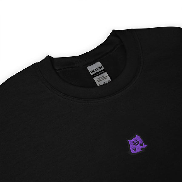 Gengar Embroidered Pokémon Sweatshirt – Minimalist Gen 1 Style