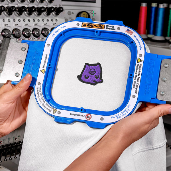 Gengar Embroidered Pokémon Sweatshirt – Minimalist Gen 1 Style