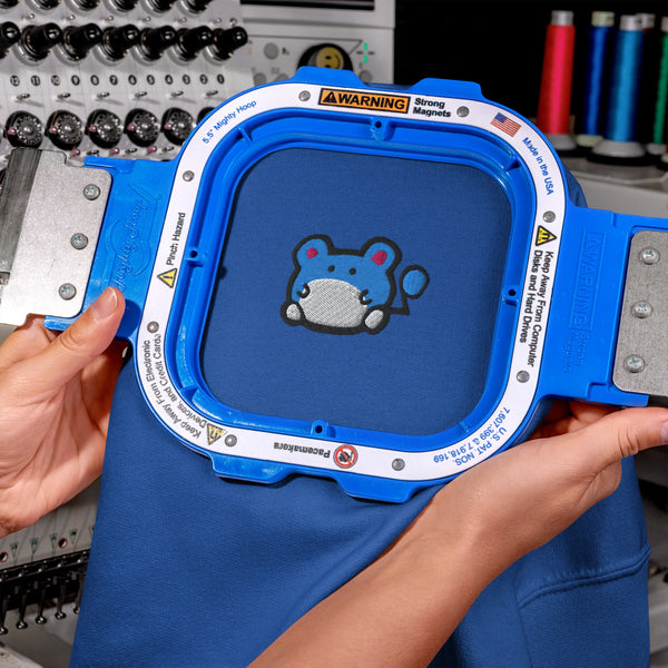 Marill Embroidered Pokémon Sweatshirt – Minimalist Gen 1 Style